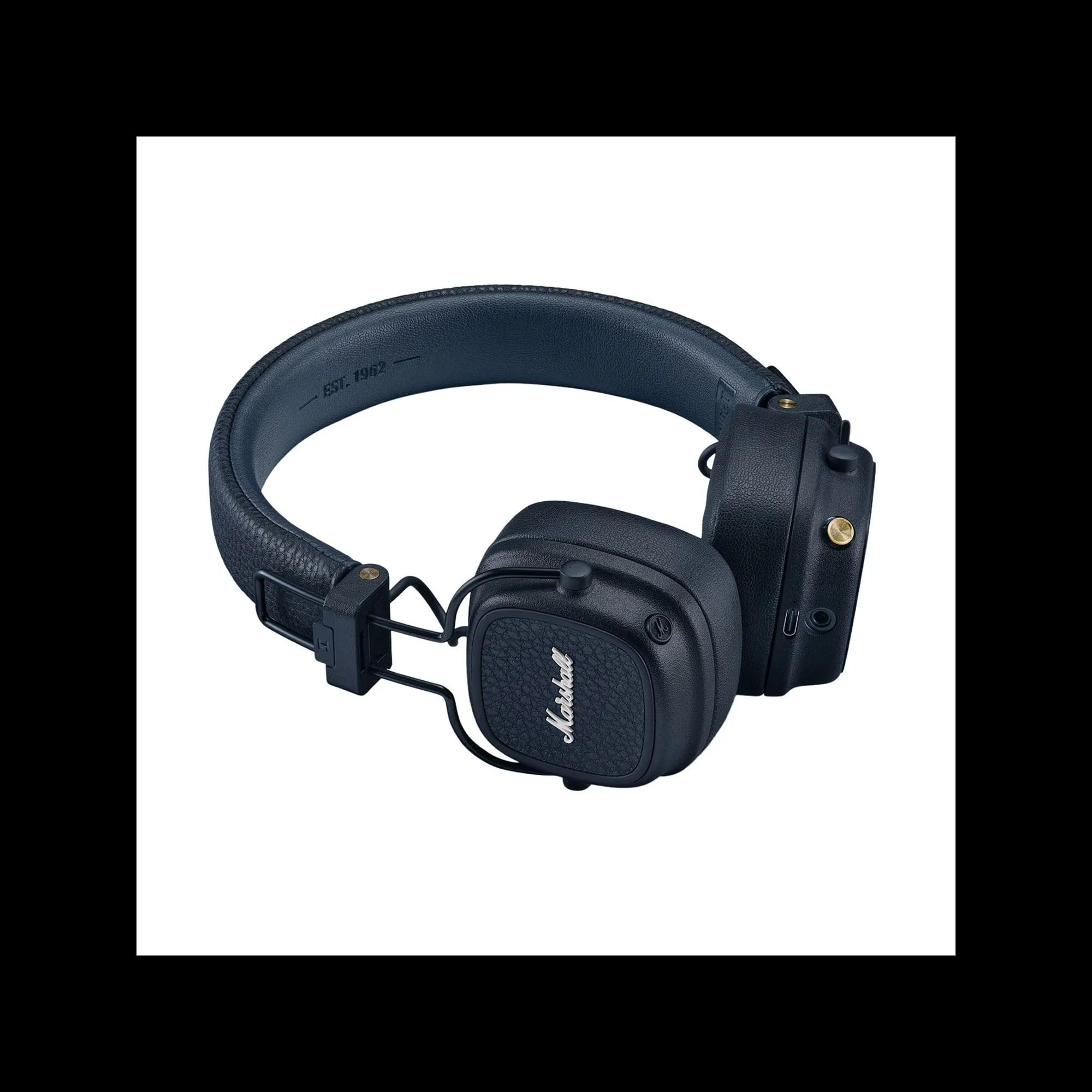Marshall Major V Midnight Blue — беспроводные накладные наушники