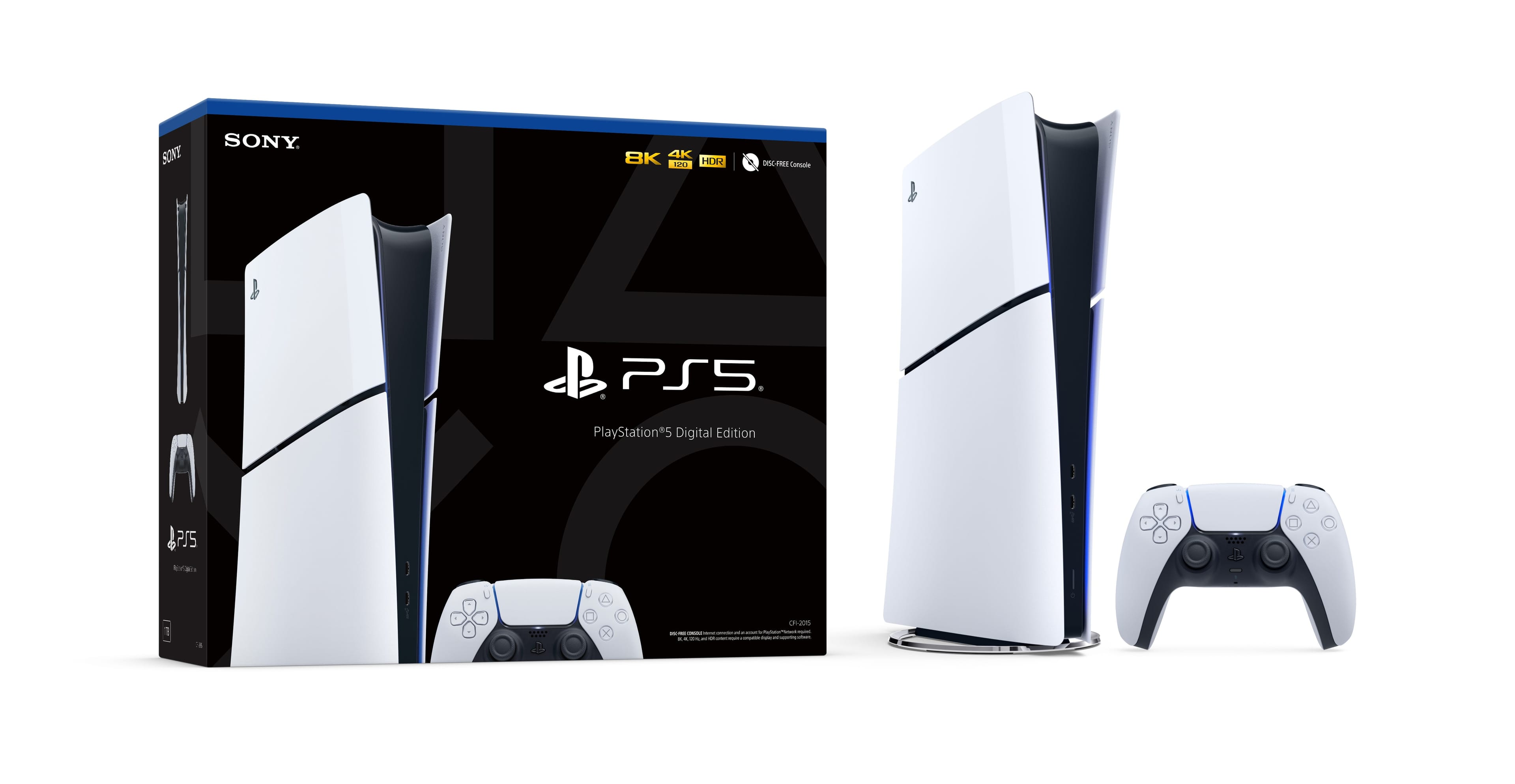 Sony Playstation 5 Slim Digital 1TB CFI-2118B01 (Корея)