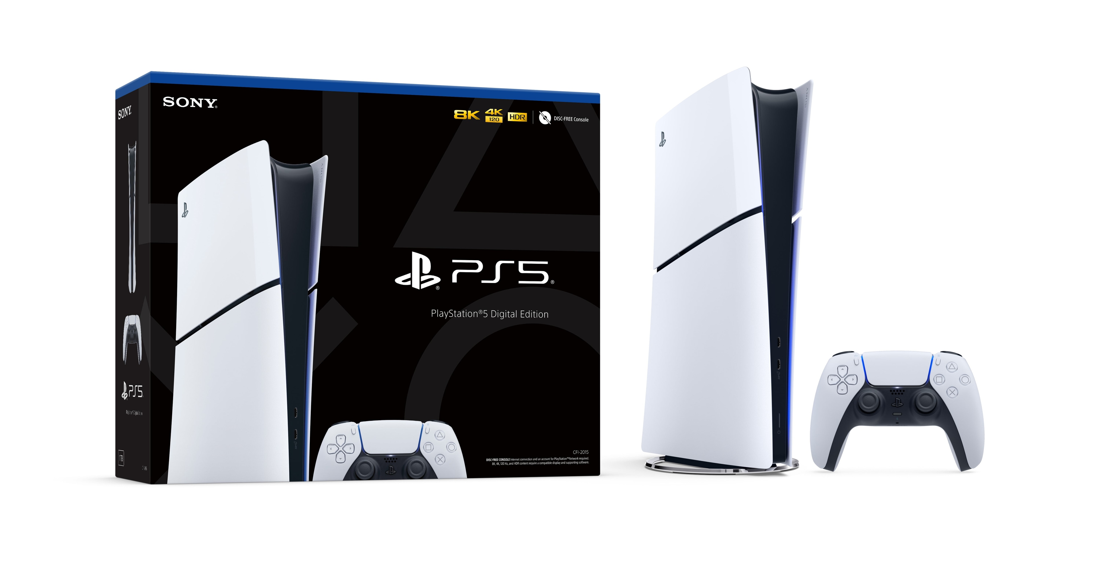 Sony Playstation 5 Slim Digital 1TB CFI-2118B01 (Корея)