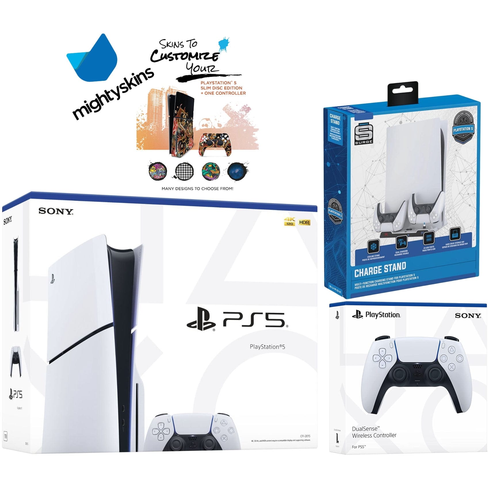 Sony Playstation 5 Slim Disc 1TB CFI-2118A01 (Корея)