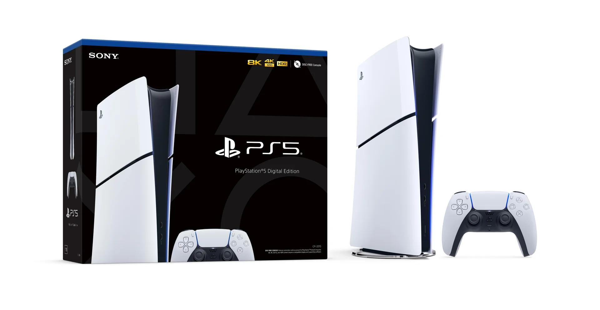 Sony Playstation 5 Slim Digital 1TB CFI-2118B01 (Корея)