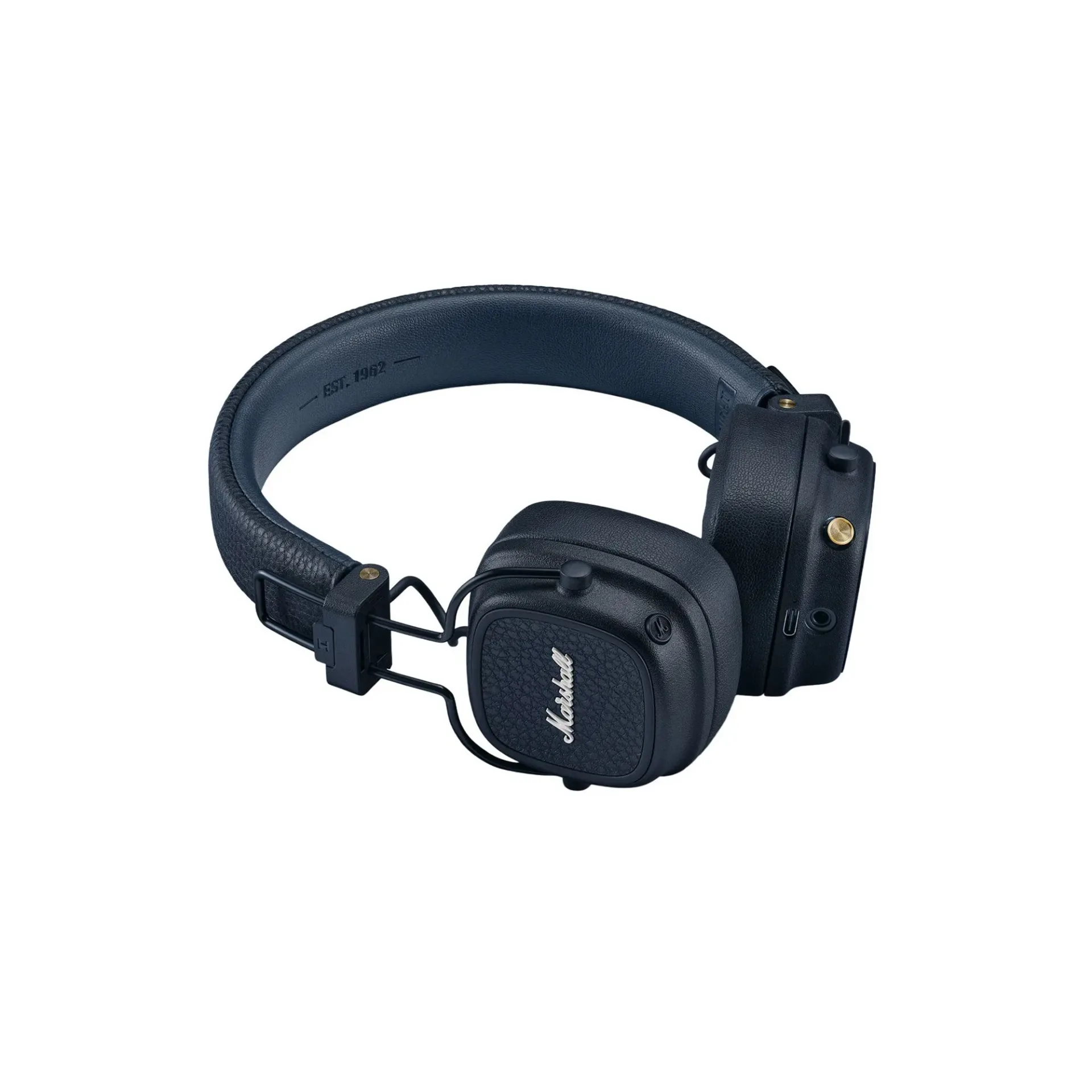 Marshall Major V Midnight Blue — беспроводные накладные наушники